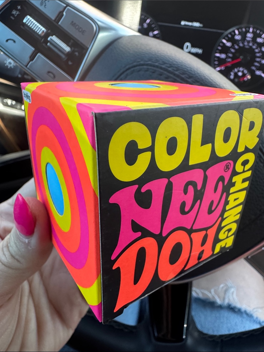 Needoh Neon Color Change NeeDoh Toy Box - blue